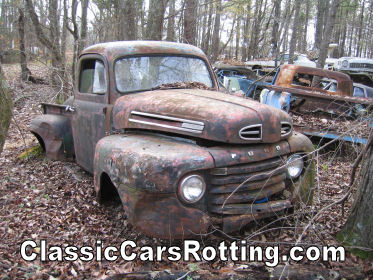 Classic ford truck junk yards #4