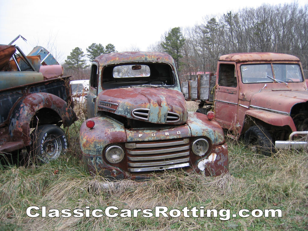 Classic ford truck junk yards #5